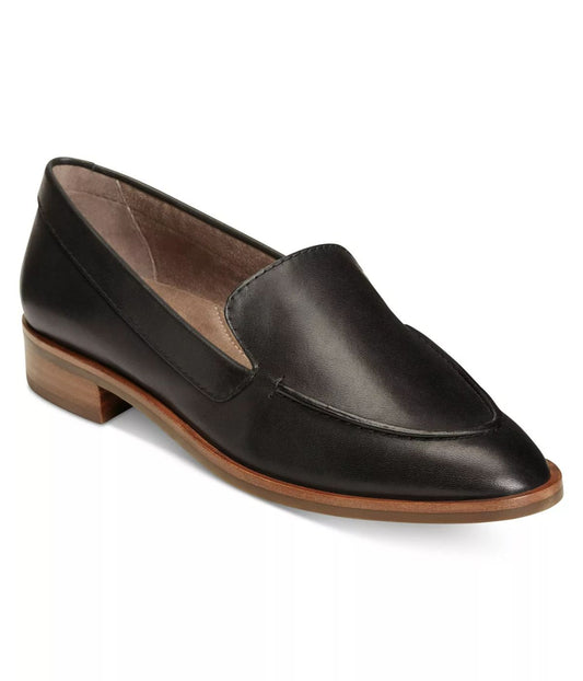 Aerosoles East Side Loafer Black Leather